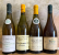 mixed white burgundy..