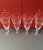 4 Baccarat handmade crystal Champagne flutes - Handmade in France