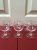 6 Baccarat Port glasses - Handmade in France
