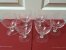 6 Baccarat crystal white wine glasses - Handmade in France