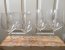 8 handmade Riedel Sommeliers glasses - 4x Burgundy, 4x Bordeaux