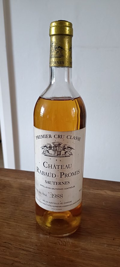 Chateau Rabaud-Promis Premier Cru Classe, Sauternes