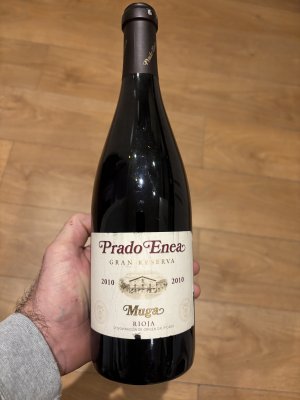 Muga, Prado Enea Gran Reserva, Rioja 97 points WA