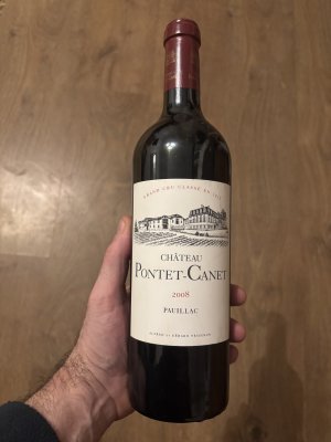 Chateau Pontet-Canet 5eme Cru Classe, Pauillac 96 points WA