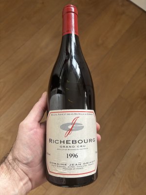 Domaine Jean Grivot, Richebourg Grand Cru 94-97 points WA