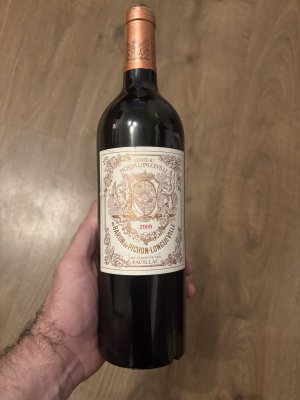 Pichon- Longueville Baron 2009 96 points Robert Parker WA