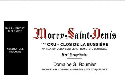 Domaine Georges Roumier, Morey-Saint-Denis Premier Cru Clos de la Bussière