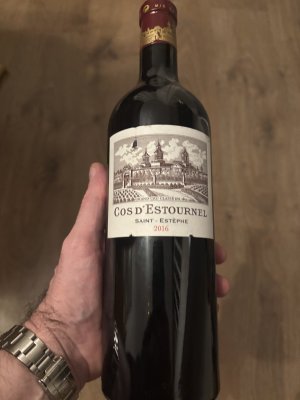 Cos d'Estournel 2eme Cru Classe, Saint-Estephe 100 points WA