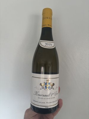 Domaine Leflaive, Meursault Premier Cru, Sous le dos d'Ane 92 points WA