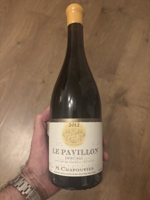 M. Chapoutier, Ermitage, Le Pavillon 100 by Robert Parker WA
