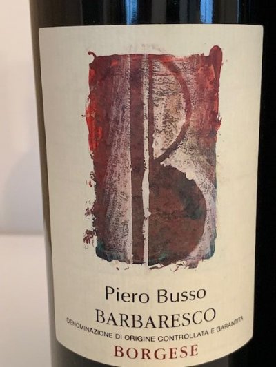 Piero Busso, Barbaresco, Vigna Borgese