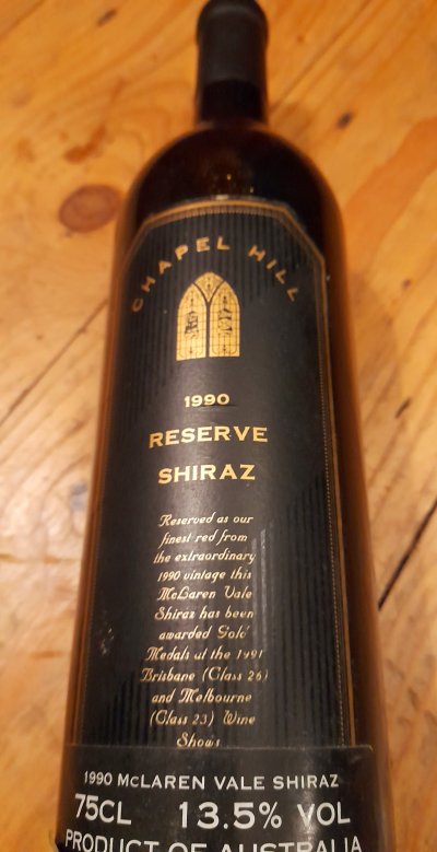 Chapel Hill, Reserve Shiraz, McLaren Vale