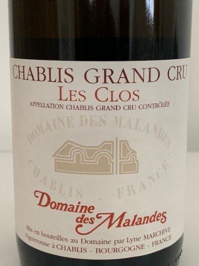 Domaine des Malandes, Chablis GRAND CRU (94 POINTS), Les Clos 
