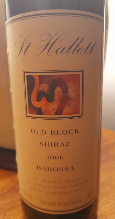 St Hallet, Old Block Shiraz, Barossa Valley
