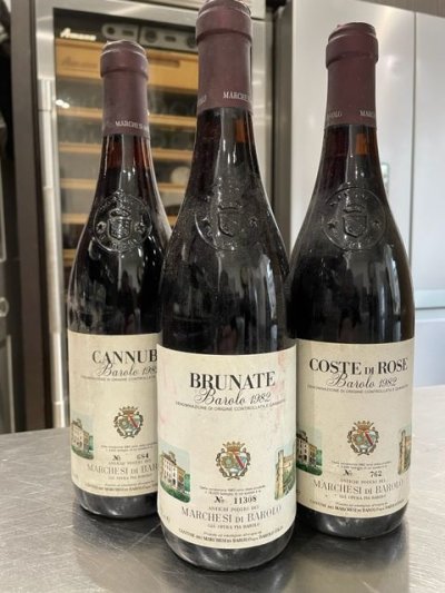 Marchesi di Barolo, Barolo, cannubi and coste di rose