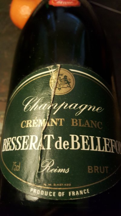 Besserat de Bellefon Cremant Blanc Champagne