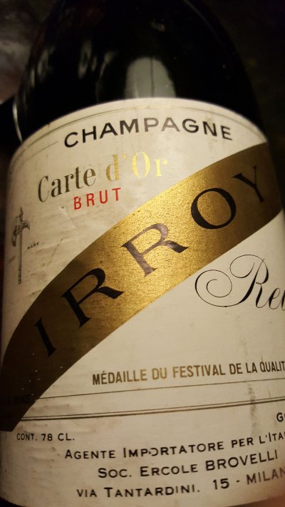 Irroy, Carte D or Brut
