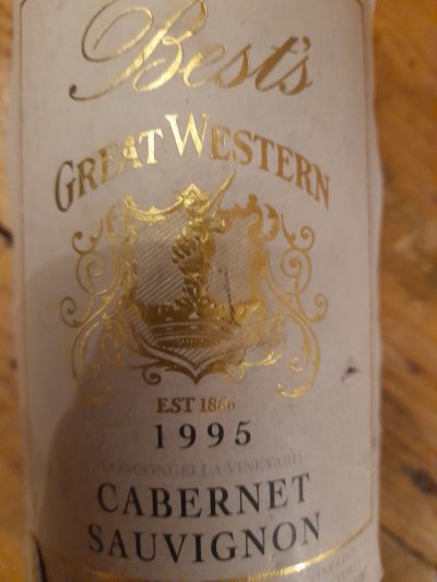 Best's Great Western, Cabernet Sauvignon, Great Western