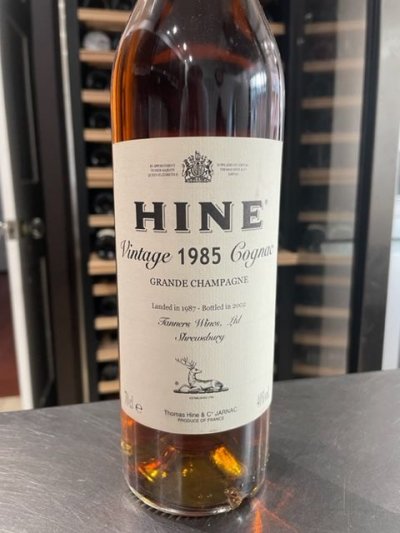 Hine, Vintage Early Landed 1987 Bottled 2002, Grande Champagne Cognac 