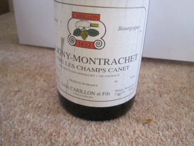 Domaine Louis Carillon, Puligny-Montrachet Premier Cru Les Champs Canet