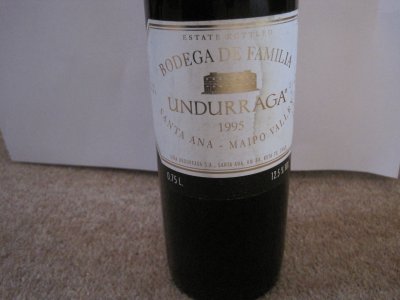 Viña  Undurraga, Bodega de Familia Cabernet Sauvignon