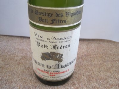 Bott Freres Tokay d'Alsace-Pinot Gris Reserve Personelle