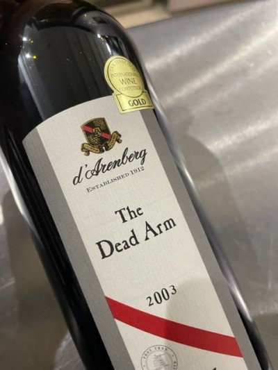 d'Arenberg, The Dead Arm Shiraz, McLaren Vale