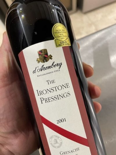 d'Arenberg, The Ironstone Pressings Grenache Shiraz Mourvedre, McLaren Vale