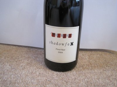 Shadowfax, Pinot Noir, Victoria