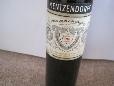 Mentzendorff, Kummel Liqueur