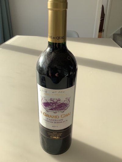 Le Grand Chai Castillon Cotes de Bordeaux 2011