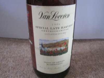 Van Loveren Special Late Harvest Gewürztraminer