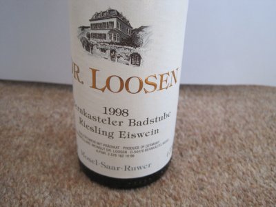 Dr Loosen Bernkasteler Badstube Riesling Eiswein