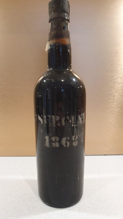 Amazing bottle of Sercial Madeira from 1868