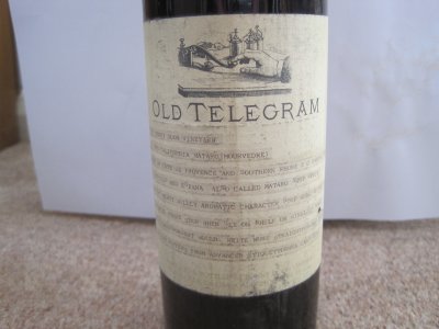 Bonny Doon Vineyard Old Telegram