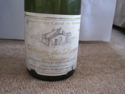 Domaine du Canal de Monsieur Coteaux du Layon Chaume