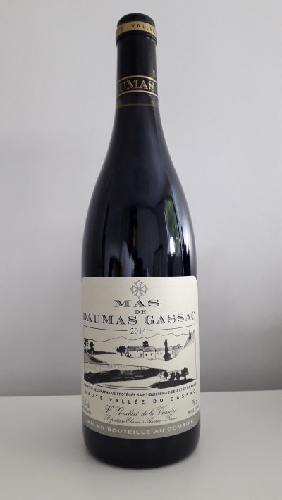 Mas de Daumas Gassac, Rouge, Saint-Guilhem-le-Desert IGP