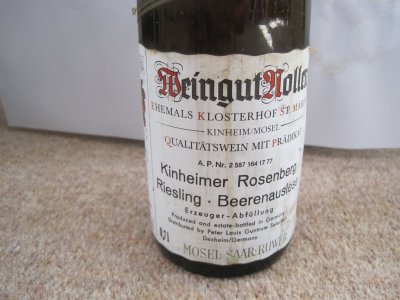 Weingut Nollen, Kinheimer Rosenberg Riesling Beerenauslese
