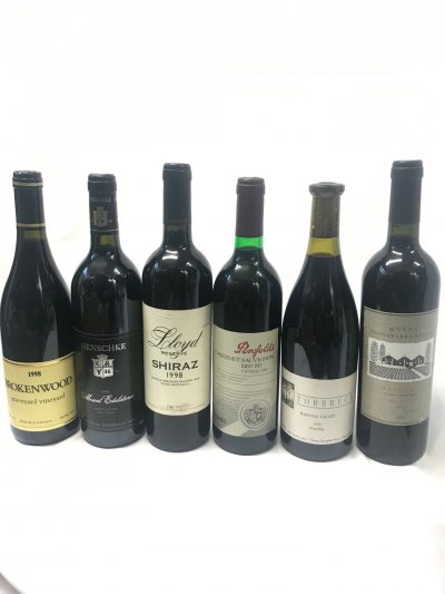 A Mixed Lot of 6 Fine Australian Reds