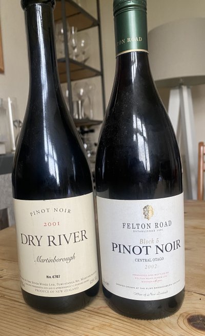 Dry River & Felton Road Block 5 Pinot Noirs - Mature