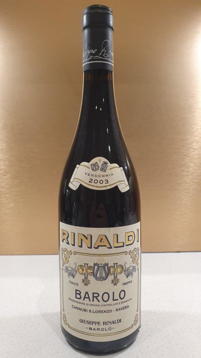 Giuseppe Rinaldi, Barolo, Cannubi S.Lorenzo Ravera