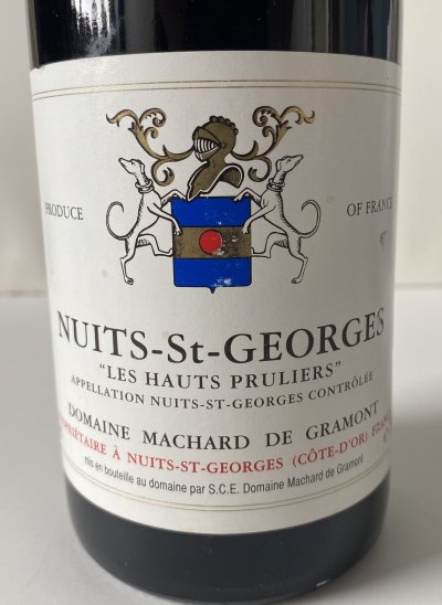 Marchand de Gramont Nuits St Georges Les Haut Pruliers Premier Cru