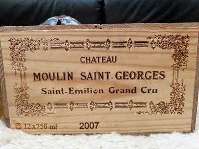 Chateau Moulin Saint-Georges, Saint-Emilion Grand Cru