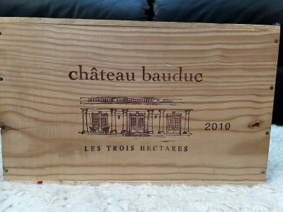 Les Trois Hectares Rouge, Chateau Bauduc, Bordeaux Superieur