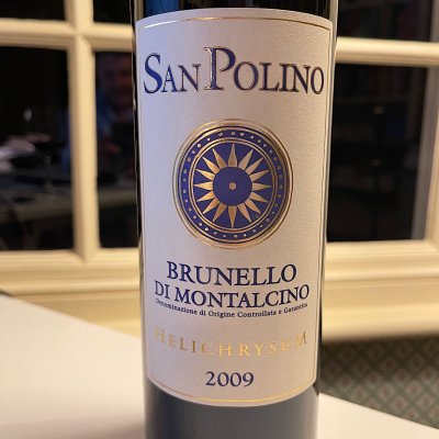 San Polino, Brunello di Montalcino, Helichrysum 97 Points