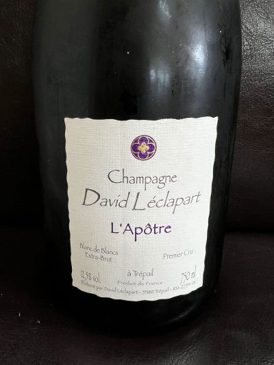 David Leclapart, Apotre Blanc de Blancs Extra Brut Premier Cru
