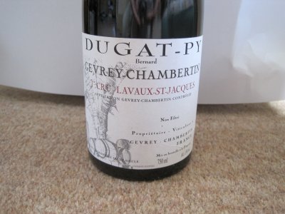 Bernard Dugat-Py, Gevrey-Chambertin Premier Cru Lavaux St-Jacques