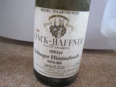 Finck-Haffner, Zeltinger Himmelreich Riesling Spatlese