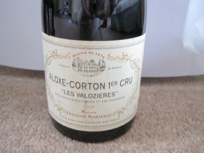 Francois Martenot, Aloxe Corton 1er Cru Les Valozieres