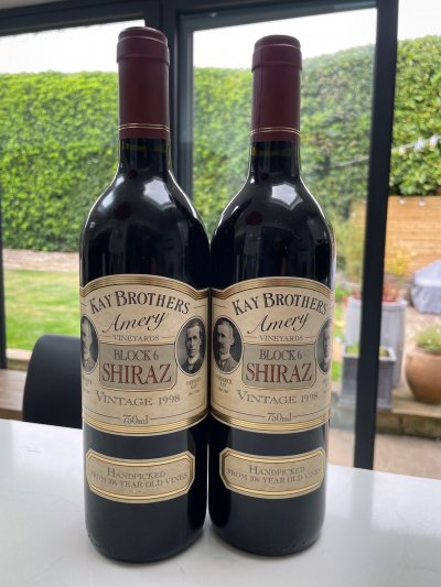 Kay Brothers, Amery Vineyards Block 6 Shiraz, McLaren Vale